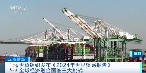 世贸组织发布 2024年世界贸易报告 全球经济融合面临三大挑战